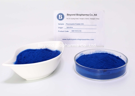 Doğal Mavi Gıda Renklendirici için Suda Çözünür E18 Phycocyanin Toz